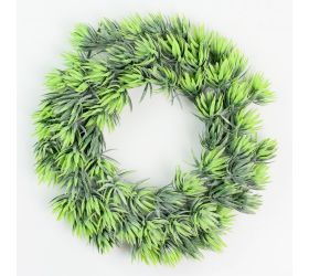 Veniec lístky zel.21cm