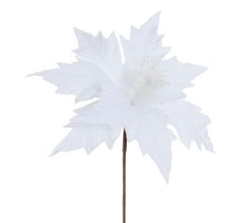 Vian. ruža biela zamat 30cm