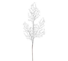 Vian. konárik strieborný gliter 72cm