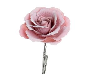 Vian. ruža štipec fialovoružová 12 cm