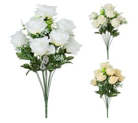 Kytica ruža 3f 49cm