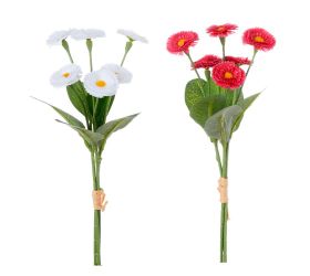 Kytica bellis,zeleň mix/2f 31cm