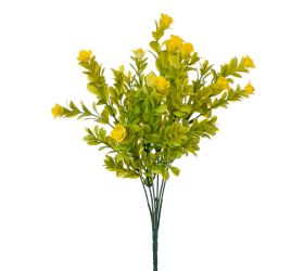 Zápich kvietky 33cm žlté