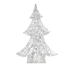 Stromček led strieb. 28x6.6x40cm
