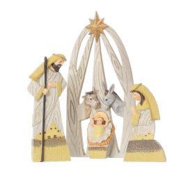 Betlehem béžova sada 3 ks 13xv20x3cm