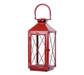 Lampáš kovový stredný/červený /aae331250 45cm