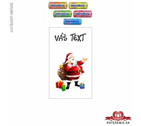 Mini mentos santa s darčekmi