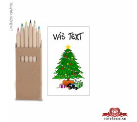 Vianočné pastelky -  stromček