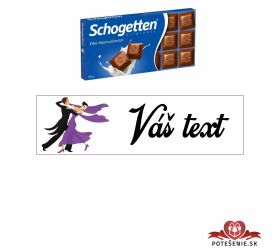 Schogetten čokoládky na ples 29