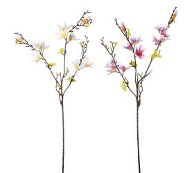 Konár magnólia, listy 2f 86cm