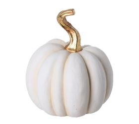 Tekvica biela keramika 15*15*18cm