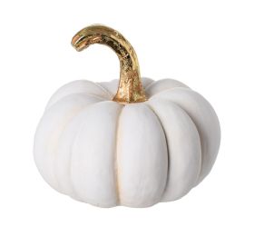 Tekvica biela keramika 15.5*15.5*13.5cm