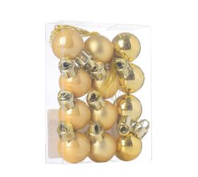 Gule plast. zlaté mat/lesk/perl. s/12 2cm