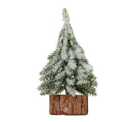 Stromček zasnežený na prníku 8*8*15