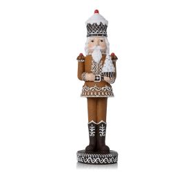 Vojačik polyres 8,3x8,3x31cm hnedý