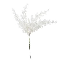 Konár tuja 32cm biela
