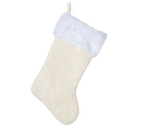 Záves vian.ponožky šedá/krém mix/f textil mix 12 45cm