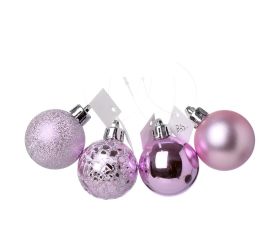 Gule plast. bledo-fialové lesk/mat/piesk/mraz s/9 6cm