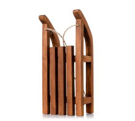 Sánky dekor. drevo 24*11*6.5cm