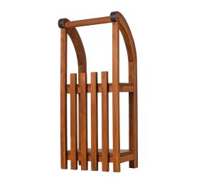 Polica sánky drevo 33*40*88cm