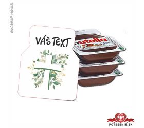 Mini Nutella na prijímanie/birmovku