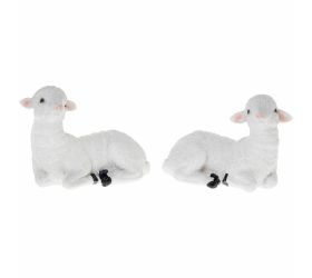 Ovca poly 10x5x7,5cm biela mix