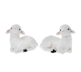 Ovca poly 15x8x11cm biela mix