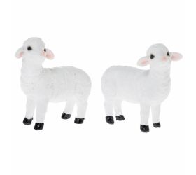 Ovečka poly 8cm biela mix