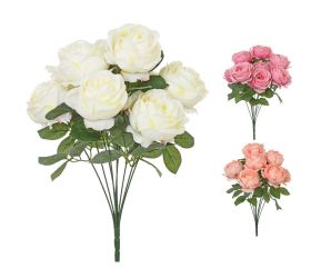 Kytica ruža x9 mix f 44cm