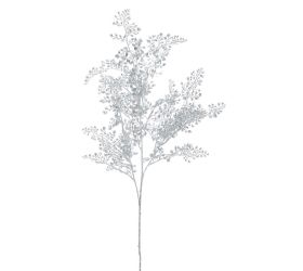 Vian. papraď gliter strieborná 80cm