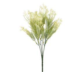 Zeleň drob.kvietky biela 30cm