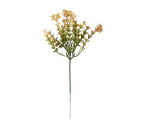Zápich zeleň , bobulky hnedé 22cm