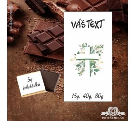 Čokolády na prijímanie / birmovku