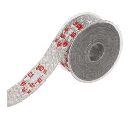 Stuha vian. 4cmx2m sivá/krajinka 3080g 40