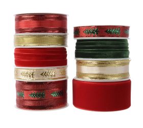 Stuha polyester mix far 9ass1,5cmx4m