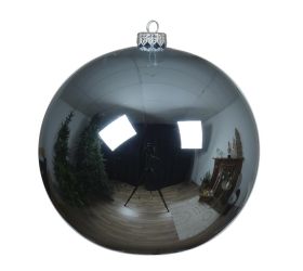 Guľa sklo modrá s/6 pr.8cm