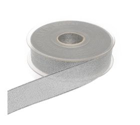 Stuha vian strieborná 2,5cm/30m 4224g 40