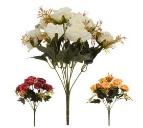 Kytica ruža 3f 35cm