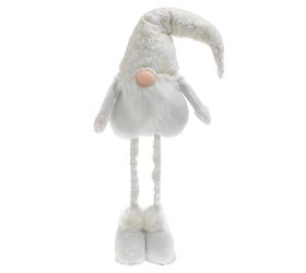 Trol textil 135cm biely