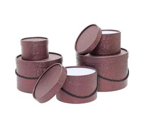 Darčeková krabička hnedá s/5 13x9 - 25x7cm