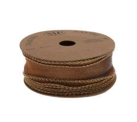 Stuha tyl zlatá/zlatý lem 4cm/10m 4979g 05