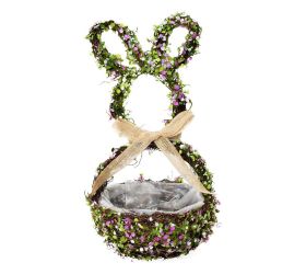 Obal zajac prútie 20x20x38cm