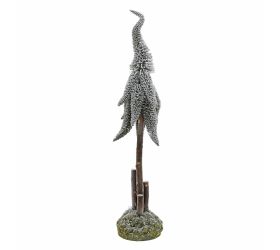 Strom na pni, zel/bie, drevo 120*30cm