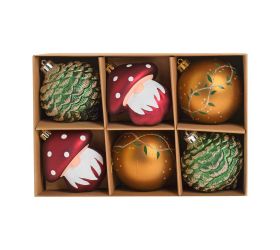 Gule plast. mix čer/zel/žlt s/6 8,5cm