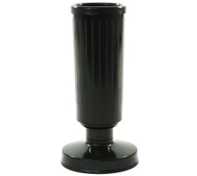 Váza so záťažou 30cm čierna