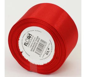 Saten stuha 38mm/10m farba 163 červená