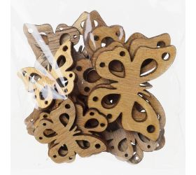 Motýľ drevo 5x3,9x0,3 s/18
