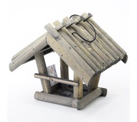 T0015.sz krmítko drevo sivé veľké 28x29x25cm