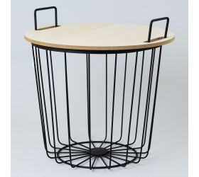 Kovový stolík 40x40x39,5cm