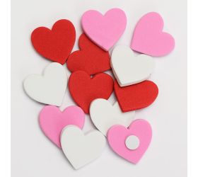 Srdce nalep. 3cm mix